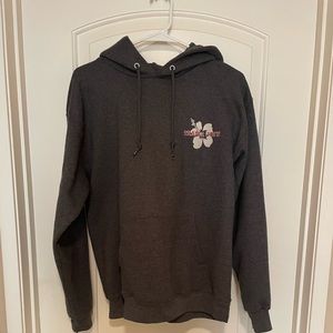 Trader Joe’s Unisex Hooded Sweatshirt. Grey. Size: